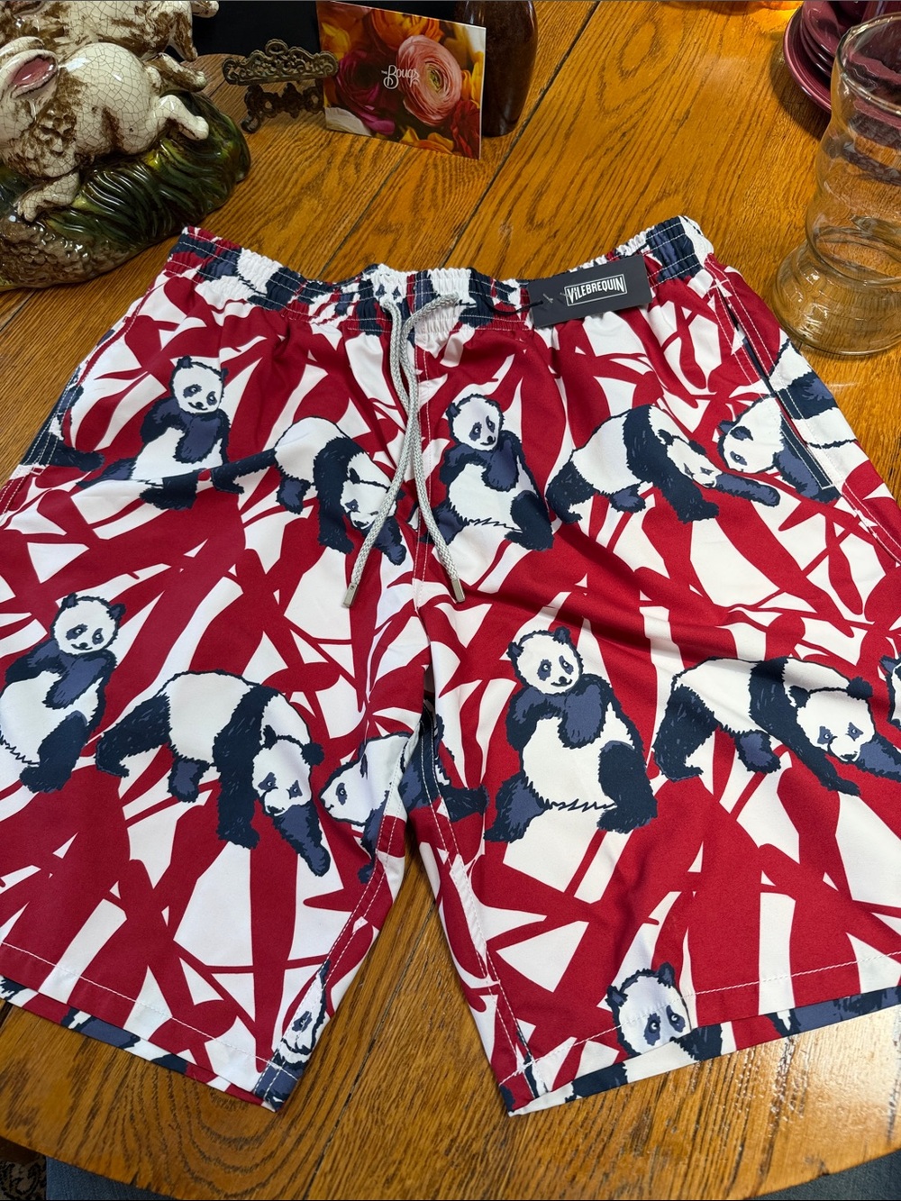 Vilebrequin luxury men’s swim trunks in sought after XXXL.  New With Tags.